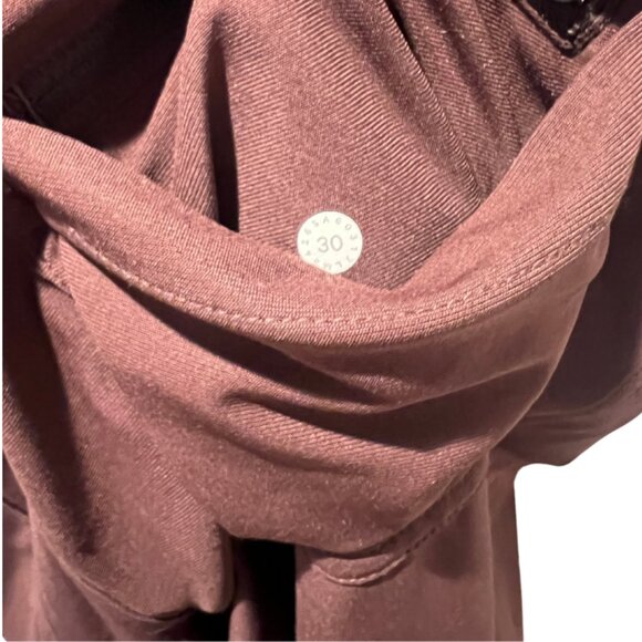 Lululemon ABC Pant Classic *30" Black Plum - Picture 5 of 5